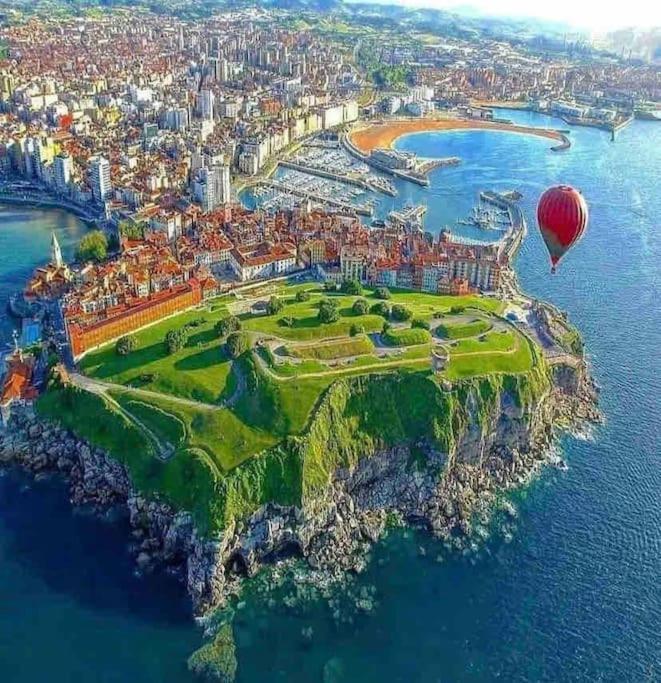 Apartamento Gijon Arena, Con Aparcamiento Extérieur photo