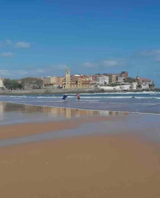 Apartamento Gijon Arena, Con Aparcamiento Extérieur photo
